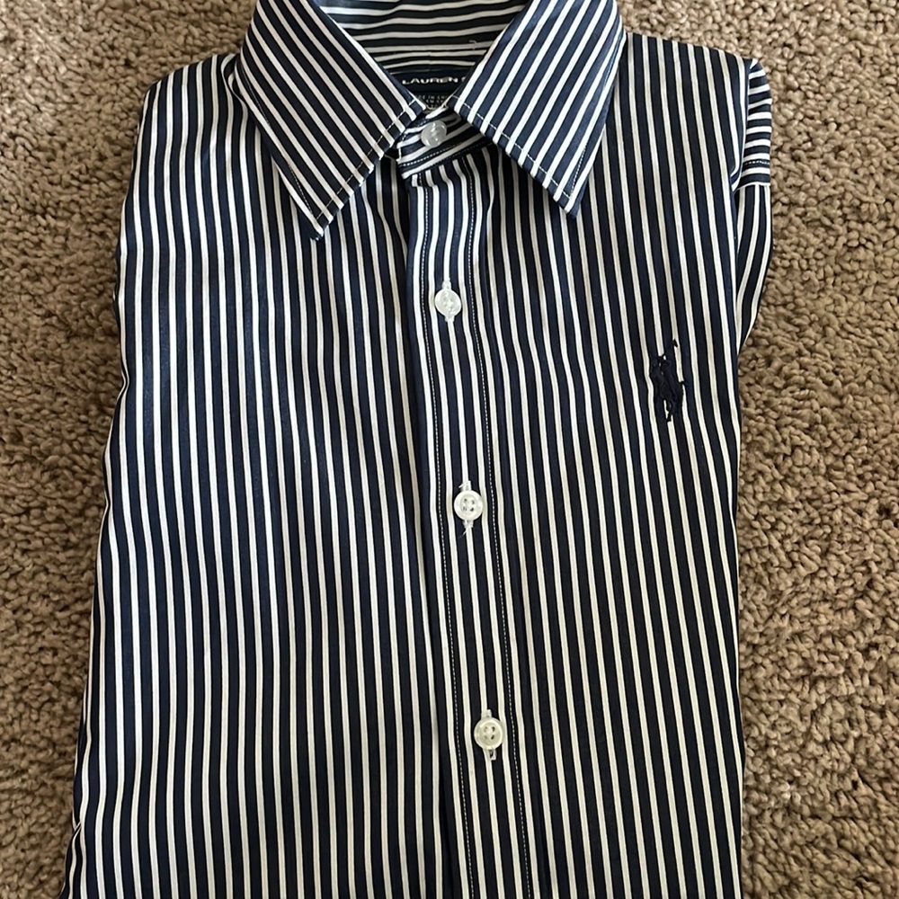 Ralph Lauren Sport Women’s Sport Long-sleeve Button-down Shirt  Sz 2